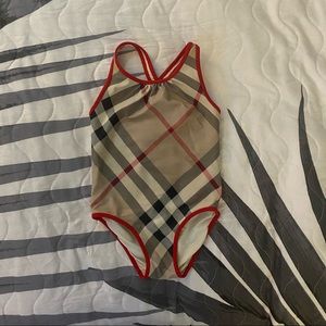 COPY - Girls Burberry Swimsuit size 4Y